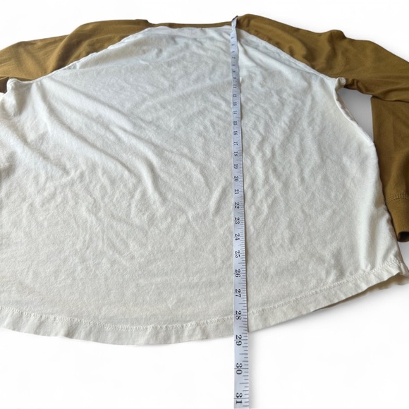 |AG| ADRIANO GOLDSCHMIED LONG SLEEVE RAGLAN Baseball Tee XL - Picture 5 of 7
